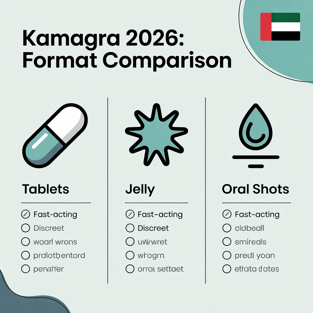 Best Kamagra Top Products in UAE 2026: Jelly, Tablets & Oral Shots Review