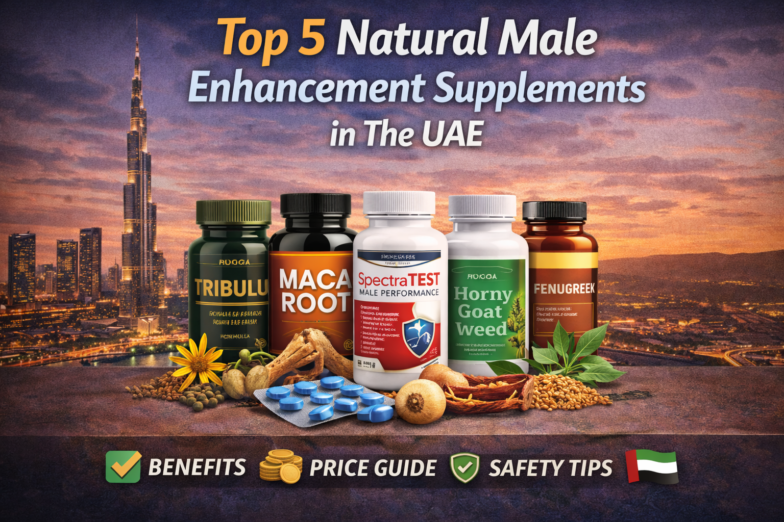 Top 5 Natural Male Enhancement Supplements in The UAE